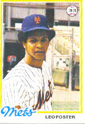 1978 Topps Baseball Cards      229     Leo Foster